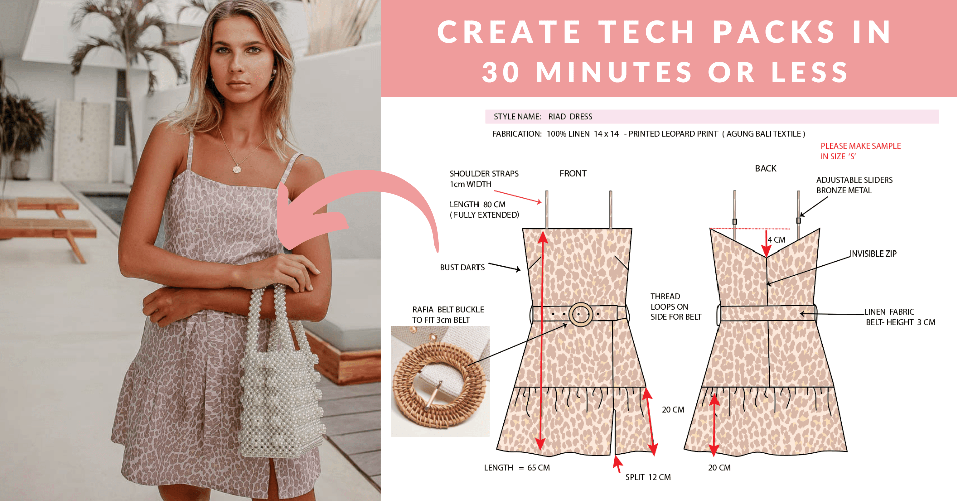 Fashion Tech Packs What to Include examples and templates