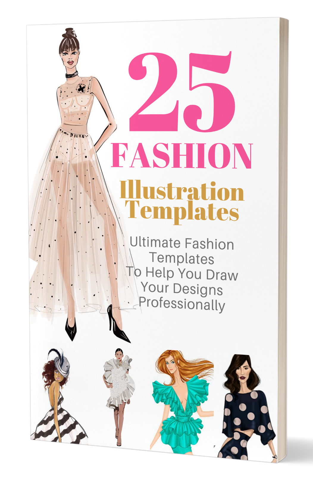 free fashion illustration templates download