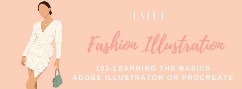 Digital Fashion Illustration How to Class Online Course Adobe Illustrator for Fashion